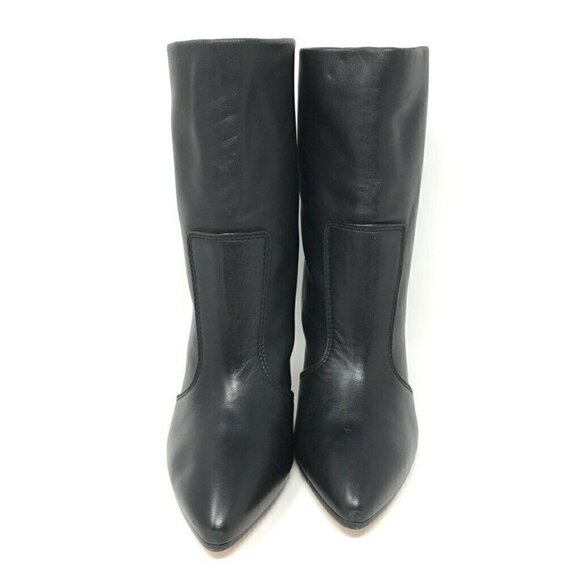 Stuart Weitzman Atomic West Ankle Boots Black 6 - Picture 4 of 9